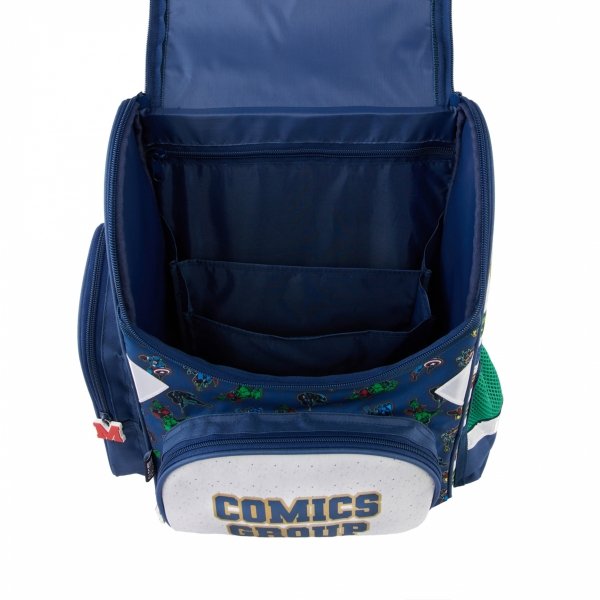 TORNISTER MARVEL COMICS SZKOLNY DLA CHŁOPAKA AVENGERS ZESTAW 3 ele. PASO