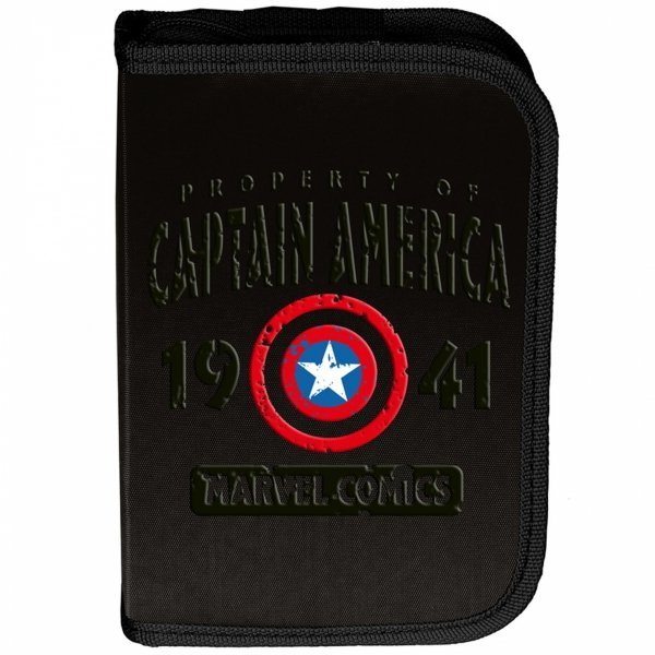 PLECAK SZKOLNY KAPITAN AMERYKA DO 1 KLASY DLA CHŁOPAKA AVENGERS ZESTAW 5el