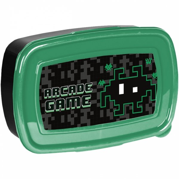 KOMPLET 5w1 GAMER PLECAK DLA CHŁOPAKA SZKOLNY PIKSELE GAMING GRA PIKSELE