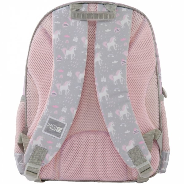 Jednorożec Plecak Szkolny do klas 1-3 Podstawówki Paso Unicorn dla Dziewczynek