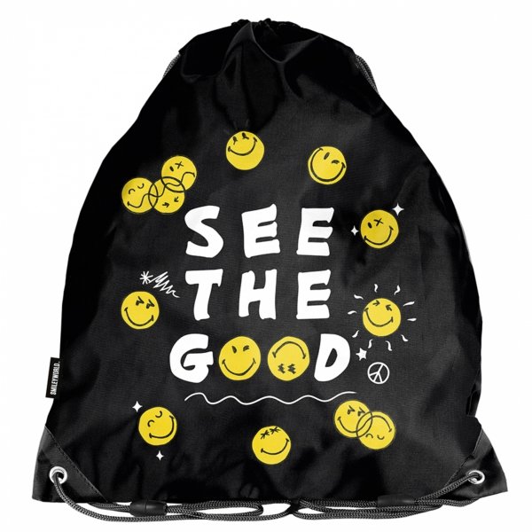 TORNISTER SZKOLNY EMOTKI SMILEY DO 1 KLAS KOMPLET 6w1 BUŹKI EMOTIKONY PASO