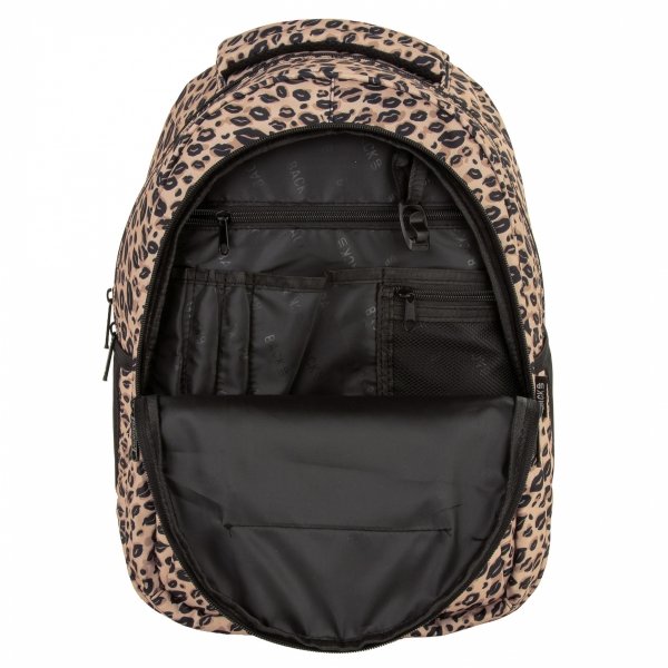 PLECAK MŁODZIEŻOWY PANTERKA BACKUP SZKOLNY DERFORM DLA DZIEWCZYNY USTA