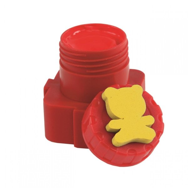 Farby do Malowania Palcami ze Stempelkami 8 Kolorów Kidea dla Dzieci [FDPS8KA]