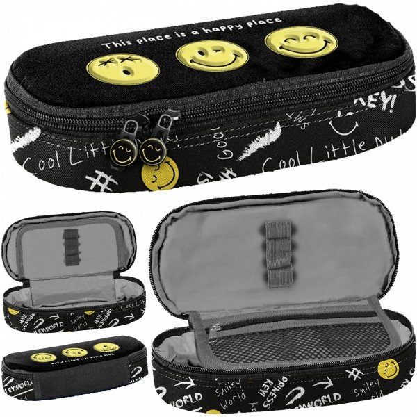 SMILEY PIÓRNIK DLA UCZNIÓW SZKOLNY BUŹKI OTWIERANY EMOTKI EMITIKONY