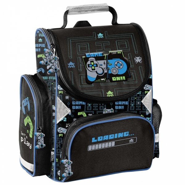 TORNISTER GAMEPAD GRY SZKOLNY GAMING DLA CHŁOPAKA DO KLAS 1-4 KOMPLET 5 el