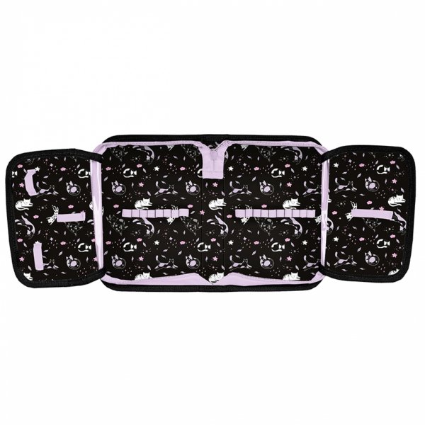 PLECAK SZKOLNY Z KOTKIEM DLA DZIEWCZYNY DO 1 KLASY KOMPLET 3w1 KOTEK PASO