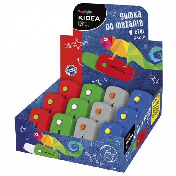 Gumka do Mazania Ścierania Kidea w Etui Derform