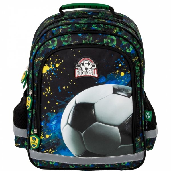 PIŁKARSKI PLECAK SZKOLNY DO 1 KLASY FOOTBALL KOMPLET 3 ele PIŁKA NOŻNA