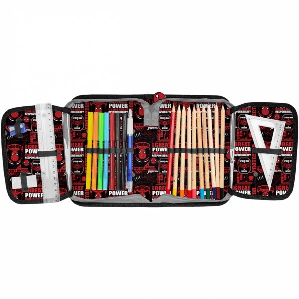 SPIDER-MAN PLECAK DO KLAS 1-3 KOMPLET 3w1 MARVEL SZKOLNY PASO CHŁOPIĘCY