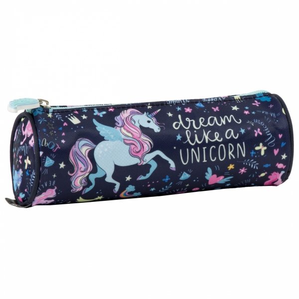 Jednorożec Piórnik Szkolny Tuba dla Dziewczynek Derform Unicorn