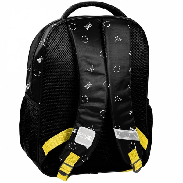 SMILEY PLECAK SZKOLNY DO 1 KLASY EMOTIKONY KOMPLET 5 ele BUŹKI EMOTKI PASO