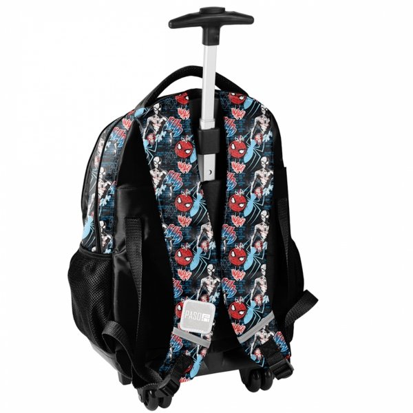 PLECAK SPIDER-MAN NA KÓŁKACH DO SZKOŁY PODSTAWOWEJ DO 1 KLASY MARVEL PASO