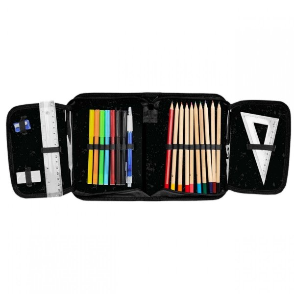 Kosmiczny Piórnik Szkolny Nasa z Wyposażeniem Paso [PP23SA-P001]