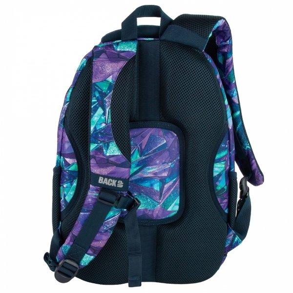 SZKOLNY PLECAK BACKUP MŁODZIEŻOWY DLA DZIEWCZYNY 4 kom. CRYSTAL KOMPLET 5w1