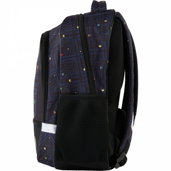 PAC-MAN PLECAK SZKOLNY DO PODSTAWÓWKI DO 1 KLASY GAMER GAMING KOMPLET 3 ele