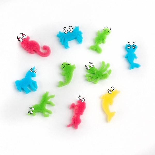 TAJEMNICZE KAPSUŁKOWE JEDNOROŻCE SYRENKI ROSNĄCE W WODZIEI 12 szt. KIDEA