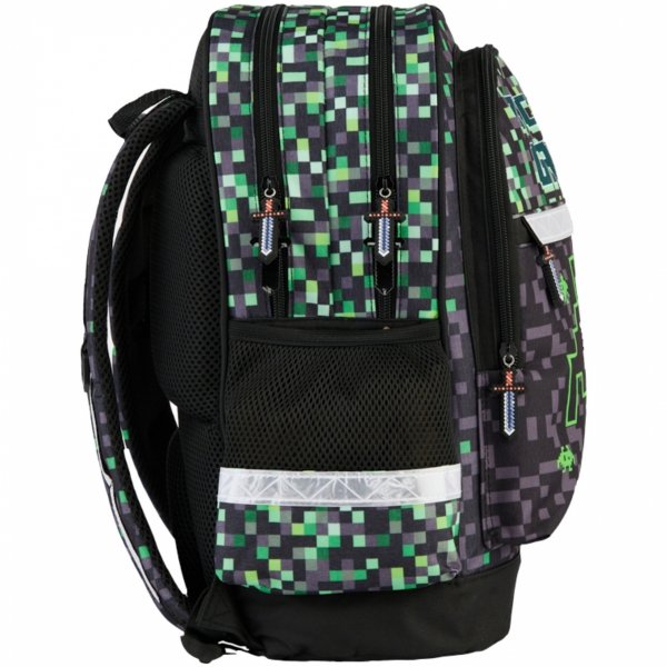 GAMER PLECAK CHŁOPIĘCY SZKOLNY PIKSELE DO PODSTAWÓWKI PASO GAMING GRA