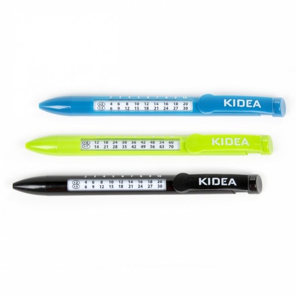 3 szt. Długopis z Tabliczką Mnożenia Automatyczny Ściąga Kidea [DTMKAD]