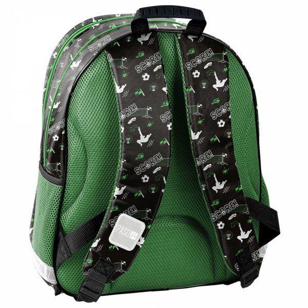 PLECAK PIŁKA NOŻNA SZKOLNY DO 1 KLASY SZKOŁY PODSTAWOWEJ ZESTAW 6 ele PASO