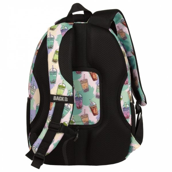 PLECAK BACKUP SZKOLNY MŁODZIEŻOWY BUBBLE TEA ZESTAW 5ele. DLA DZIEWCZYNY