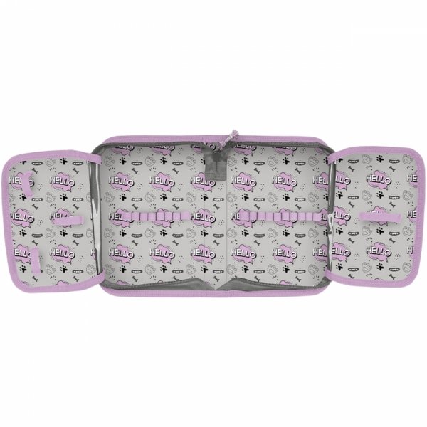 PIÓRNIK Z PIESKAMI SZKOLNY DO PODSTAWÓWKI DLA DZIEWCZYNKI DO 1 KLASY PIES