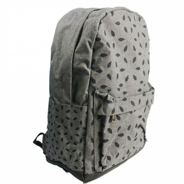 Plecak w Listka dla Dziewczyny Młodzieżowy Szary Beniamin [608599]