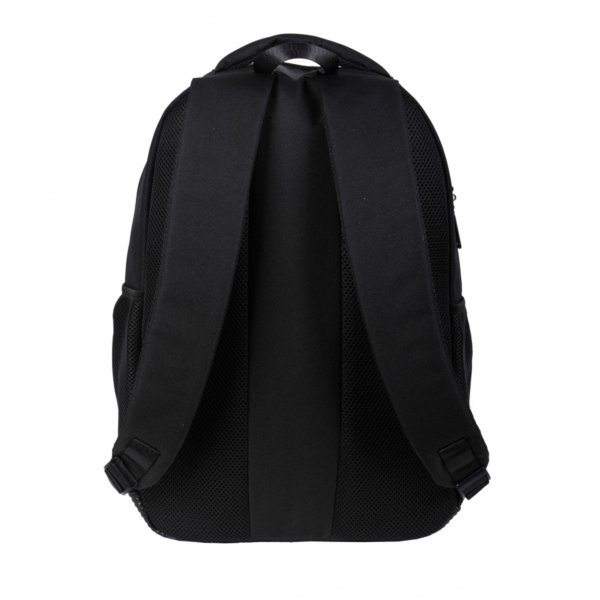 MŁODZIEŻOWY CZARNY PLECAK BIZNESOWY PODRÓŻNY DUŻY MĘSKI DAMSKI PASO