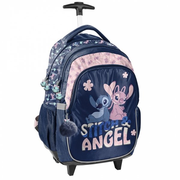 PLECAK STITCH NA KÓŁKACH SZKOLNY DO 1 KLASY LILO i STICH KOMPLET 5w1 PASO