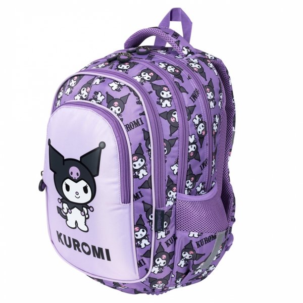 KUROMI VIOLET PLECAK KOMPLET 5 ele MAJEWSKI DLA DZIEWCZYNY 4-komorowy