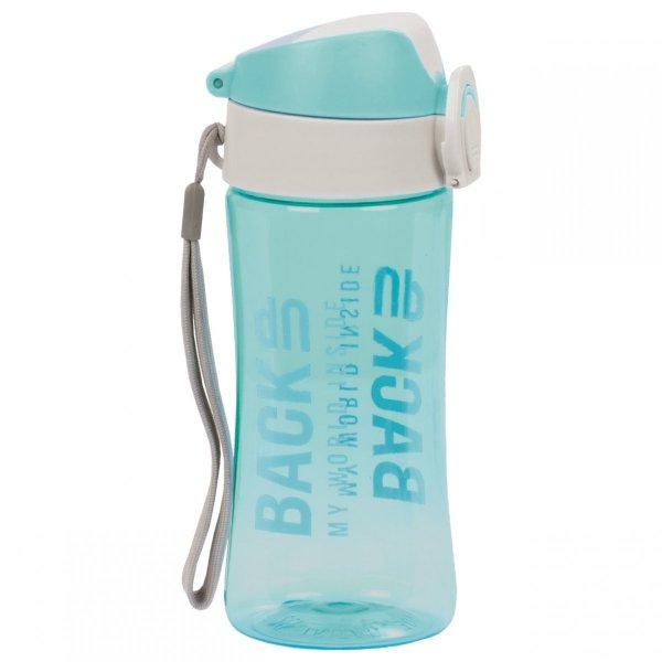 Zestaw Śniadaniowy Bidon Śniadaniówka Free BPA Turkusowy [BB4A38 SB4B38]