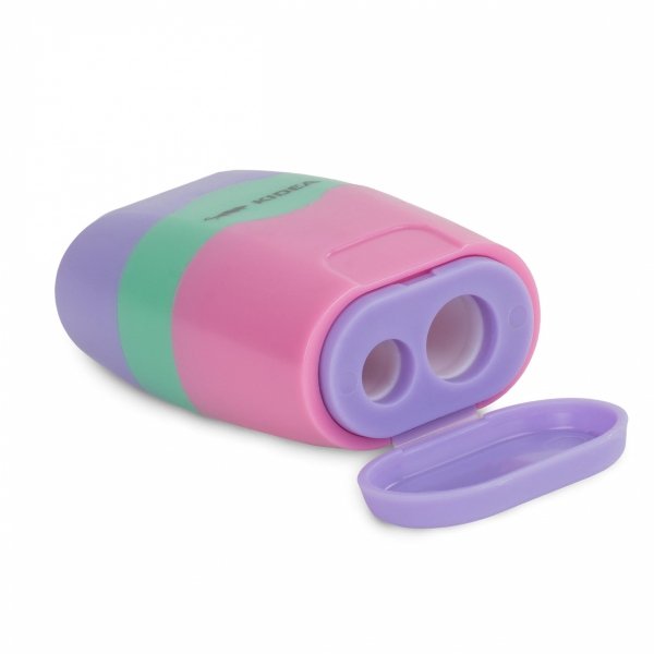 PODWÓJNA TEMPERÓWKA z GUMKA DO MAZANIA ŚCIERANIA KIDEA