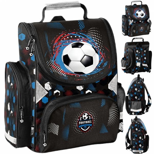 PIŁKARSKI TORNISTER DO SZKOŁY DLA CHŁOPAKA DO 1 KLASY FOOTBALL PIŁKA NOŻNA