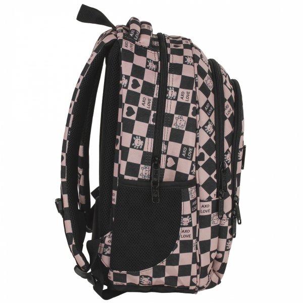 PLECAK MŁODZIEŻOWY BACKUP SZACHOWNICA DLA UCZNIÓW SZKOLNY KOMPLET 5ele