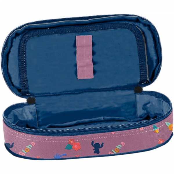 STICH PIÓRNIK SZKOLNY DLA DZIEWCZYNY OTWIERANY Z KLAPKĄ LILO i STITCH PASO