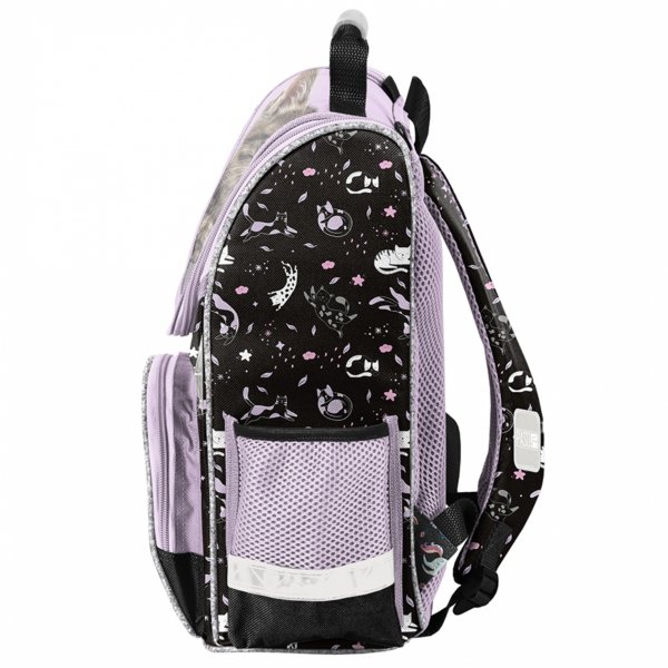 TORNISTER KOT DZIEWCZĘCY SZKOLNY Z KOTKIEM DO 1 KLASY KOTEK KOMPLET 3w1