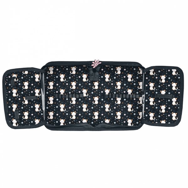 PLECAK KOTEK SZKOLNY KOMPLET 5 ele DZIEWCZĘCY DO PODSTAWÓWKI KOTKI CATS