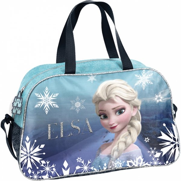 KRAINA LODU Torba Sportowa na Basen Dziewczęca na Podróż FROZEN Paso