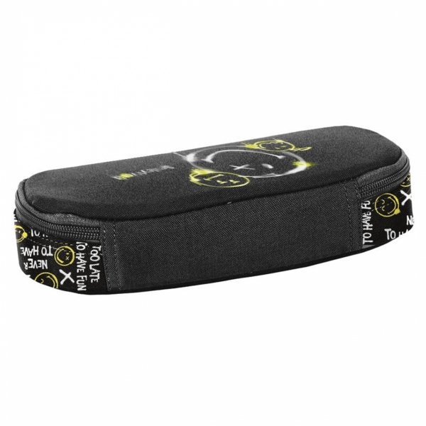 SMILEY SZKOLNY PIÓRNIK EMOTIKONY Z KLAPKĄ DO PODSTAWÓWKI EMOTKI BUŹKI PASO