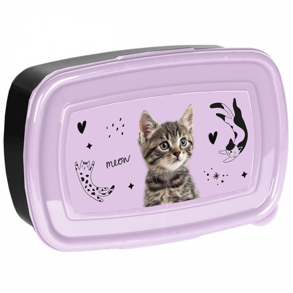 PLECAK Z KOTKIEM SZKOLNY DLA DZIEWCZYNY DO 1 KLASY ZESTAW 6w1 KOTEK PASO