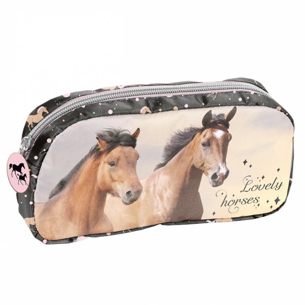 PLECAK KOŃ SZKOLNY ZESTAW 5el DO 1-3 KLASY PODSTAWÓWKI DLA DZIEWCZYNY HORSE