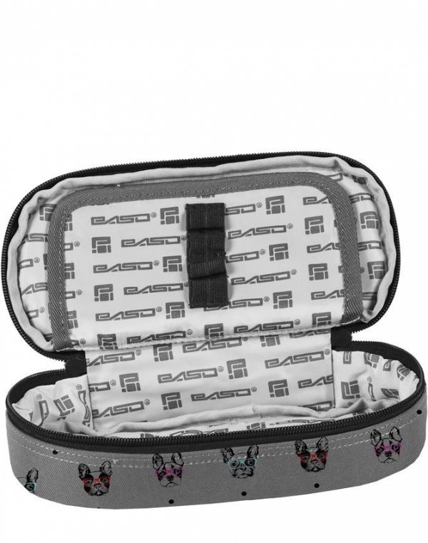 Piórnik Buldog dla Dziewczyny Młodzieżowy Szkolny [PPBB19-013]