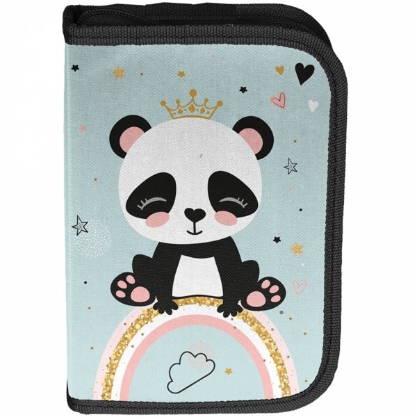 PANDA MIŚ PLECAK KOMPLET 5 ele. SZKOLNY DZIEWCZĘCY DO 1 KLASY Z MISIEM