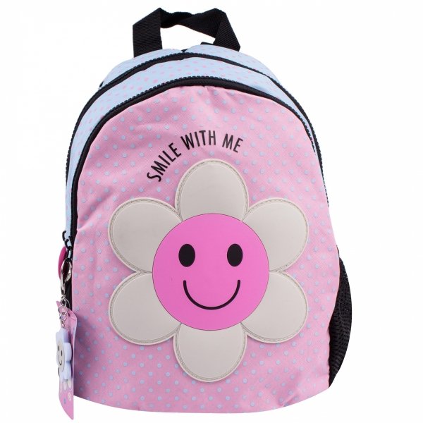 Plecak Wycieczkowy Plecaczek Przedszkolny Dziewczęcy Uśmiech [111170]