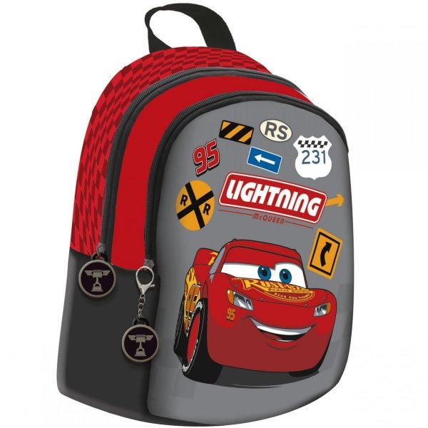 McQueen Zygzak Cars Plecak Wycieczkowy Przedszkolny dla Chłopców [111311]