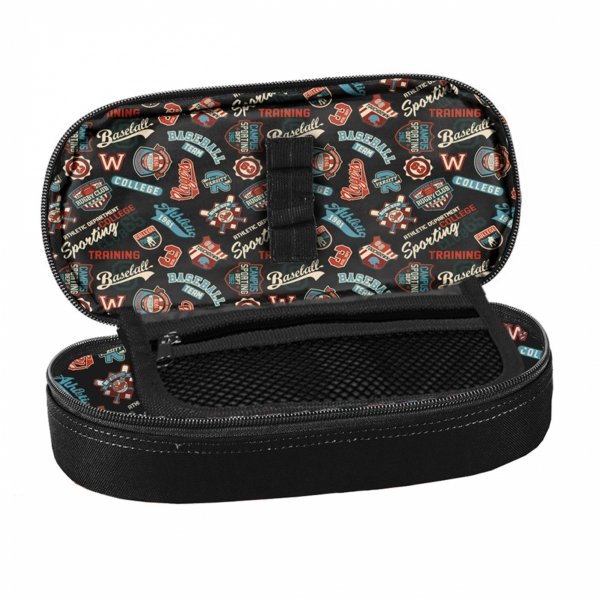 PIÓRNIK CZARNY ETUI SZKOLNY USZTYWNIANY MŁODZIEŻOWY BeUniq