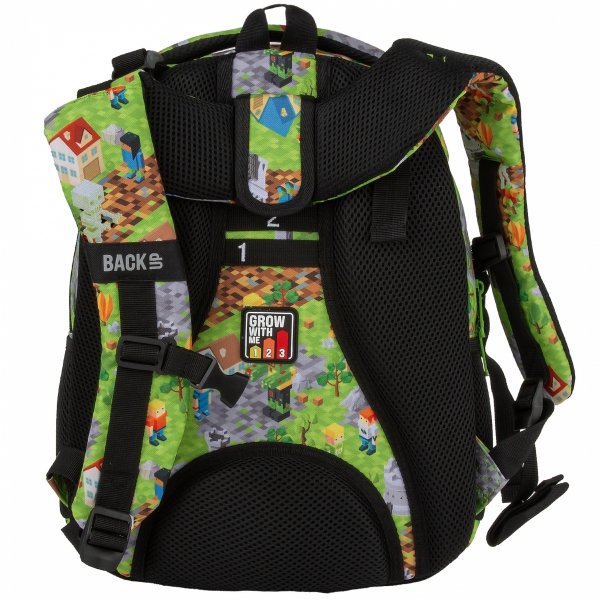 GAMER GAMING MINECRAFT PLECAK CHŁOPIĘCY BACKUP DO PODSTAWÓWKI ZESTAW 5el