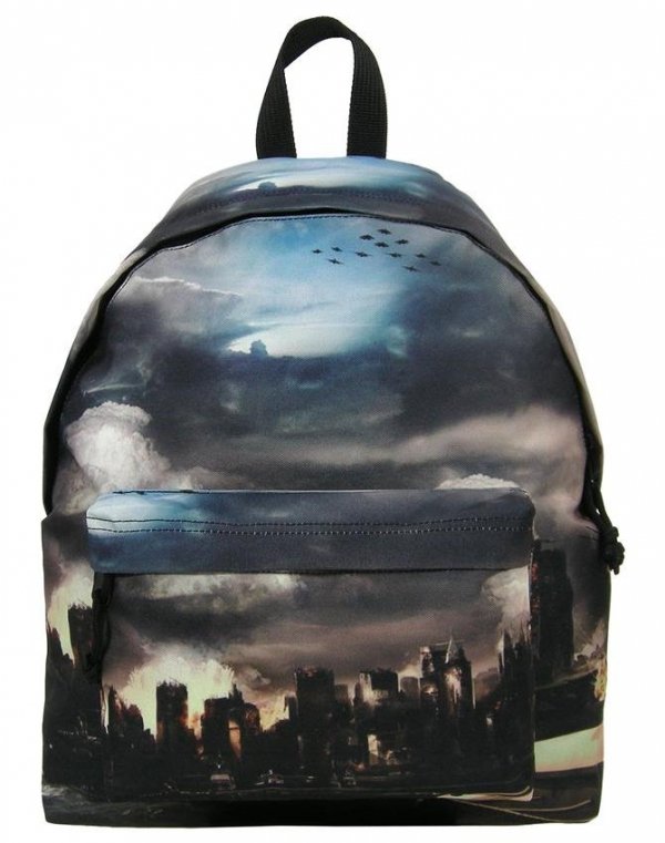 Idealny Plecak Vintage Młodzieżowy Derform Miasto [16J 01]