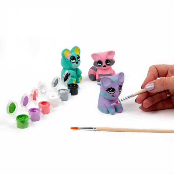 Glina Samoutwardzalna Zestaw Misie Kidea Komplet Kreatywny [GSZMKA]