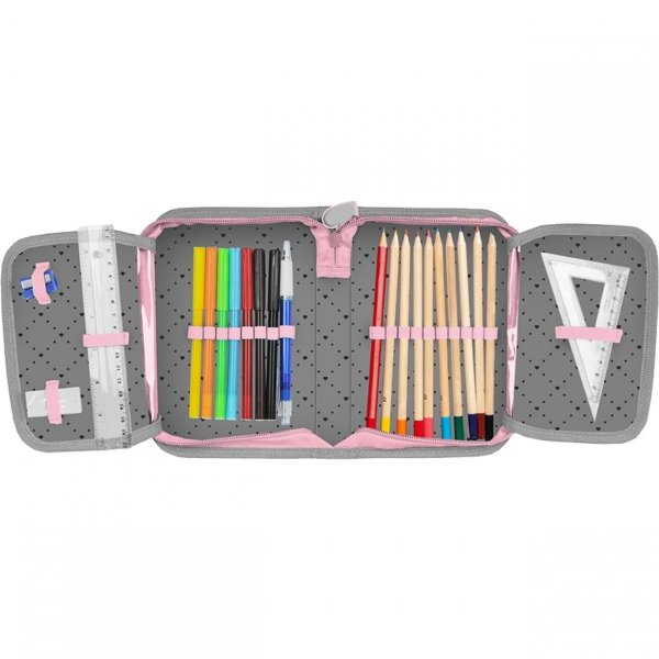 Koty Piórnik z Wyposażeniem Szkolny dla Uczennicy [PP23KC-P001]