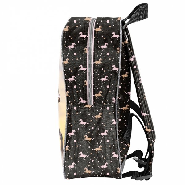 PLECACZEK KONIE PRZEDSZKOLNY PLECAK DLA DZIEWCZYNEK NA WYCIECZKI PASO KOŃ